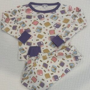 Magnolia baby pajama set size 8